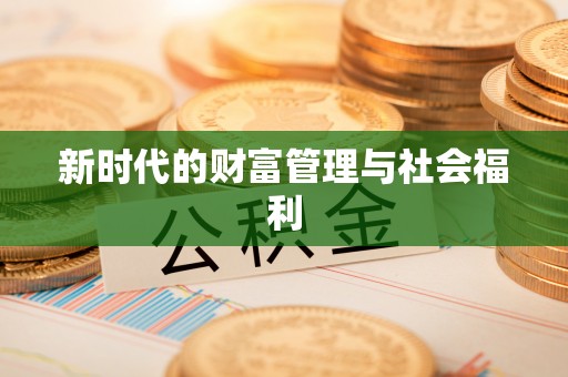 崇阳新时代的财富管理与社会福利