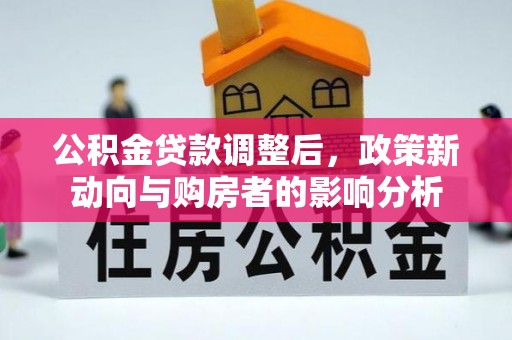 崇阳公积金贷款调整后，政策新动向与购房者的影响分析