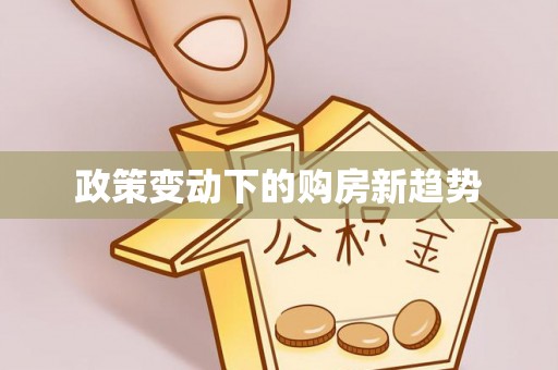 崇阳政策变动下的购房新趋势