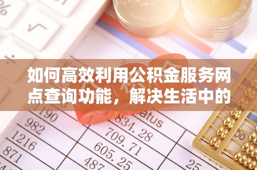 崇阳如何高效利用公积金服务网点查询功能，解决生活中的资金难题